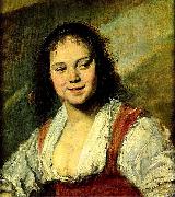 Frans Hals Die Zigeunerin Germany oil painting artist